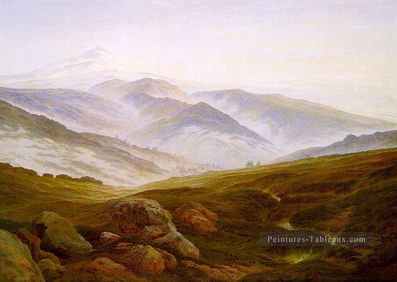 Riesengebirge romantique Caspar David Friedrich Peintures à l'huile